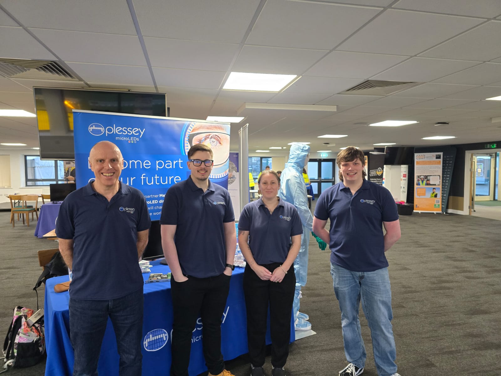 Volunteers from PMG Careers Fair